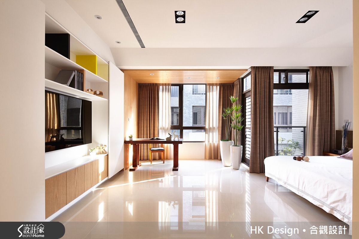 110坪新成屋(5年以下)＿混搭風臥室書房案例圖片＿合觀室內裝修工程股份有限公司＿合觀_04之17