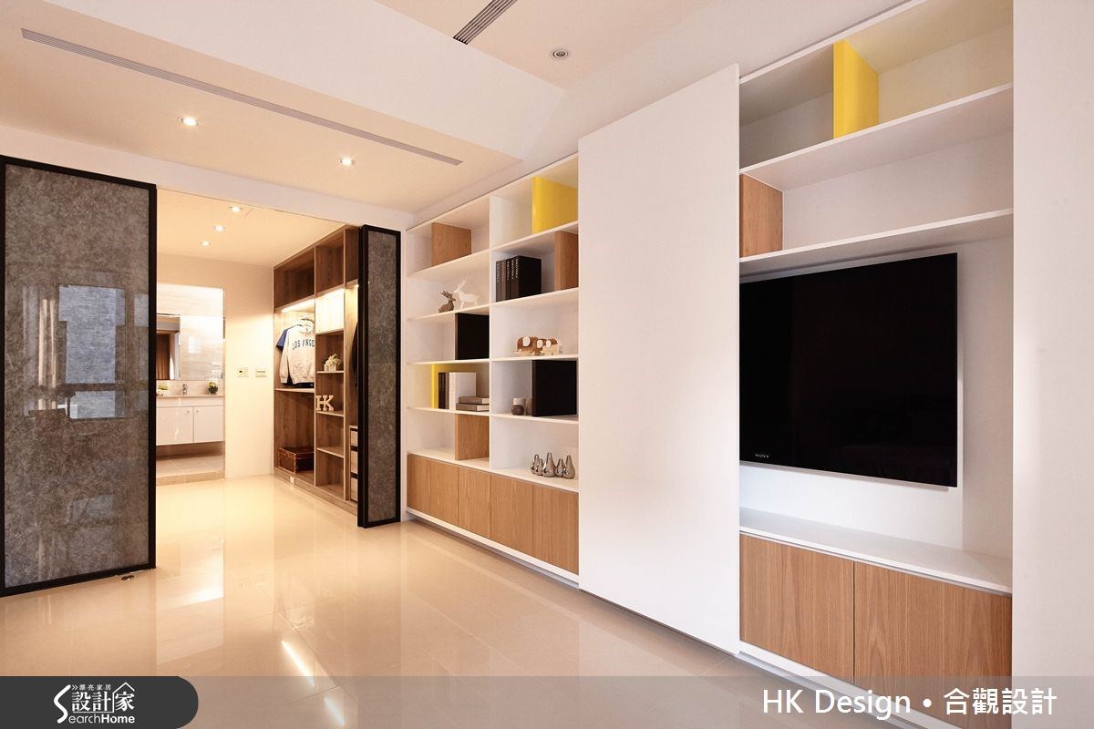 110坪新成屋(5年以下)＿混搭風臥室書房案例圖片＿合觀室內裝修工程股份有限公司＿合觀_04之22