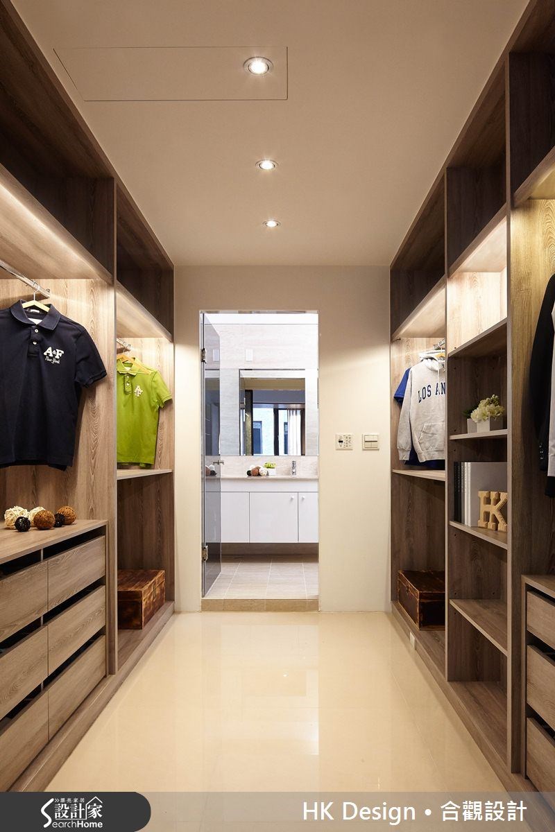 110坪新成屋(5年以下)＿混搭風更衣間案例圖片＿合觀室內裝修工程股份有限公司＿合觀_04之25