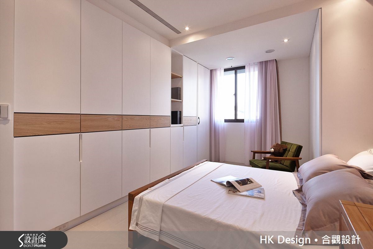 110坪新成屋(5年以下)＿混搭風臥室案例圖片＿合觀室內裝修工程股份有限公司＿合觀_04之33