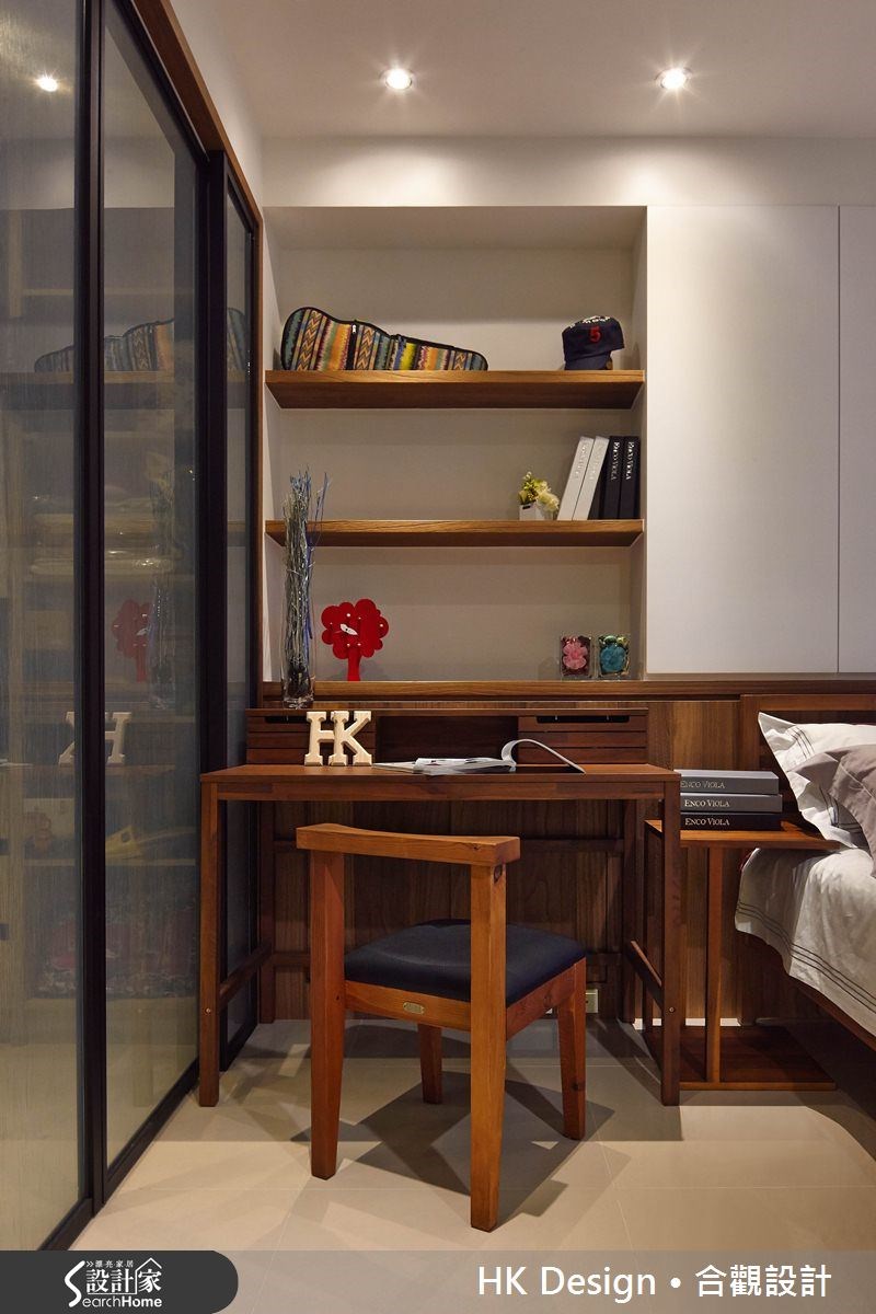 110坪新成屋(5年以下)＿混搭風臥室案例圖片＿合觀室內裝修工程股份有限公司＿合觀_04之39