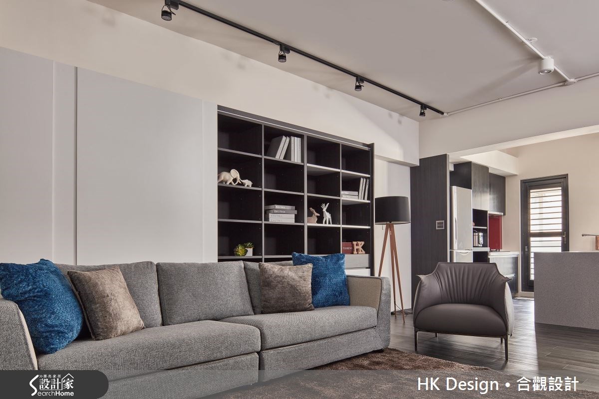 23坪老屋(16~30年)＿混搭風客廳廚房案例圖片＿合觀室內裝修工程股份有限公司＿合觀_05之10
