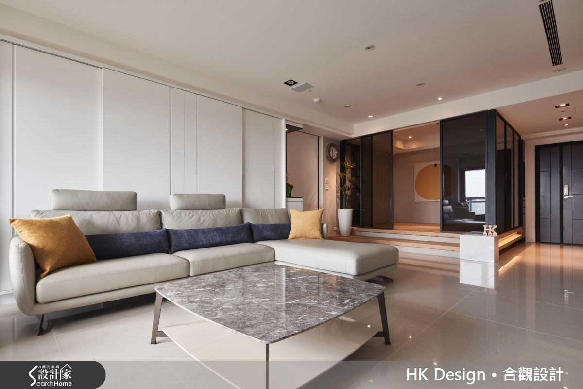 45坪新成屋(5年以下)＿簡約風客廳案例圖片＿合觀室內裝修工程股份有限公司＿合觀_06之4
