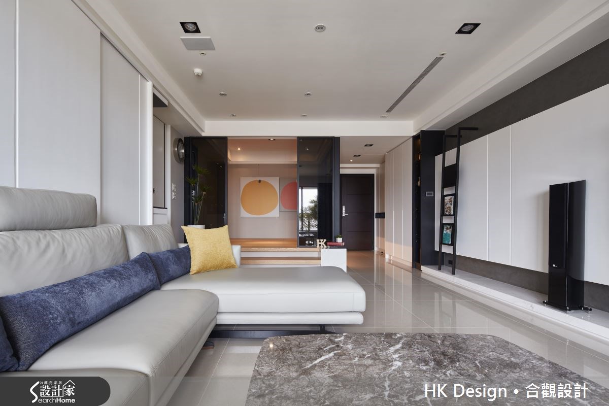 45坪新成屋(5年以下)＿簡約風客廳案例圖片＿合觀室內裝修工程股份有限公司＿合觀_06之5