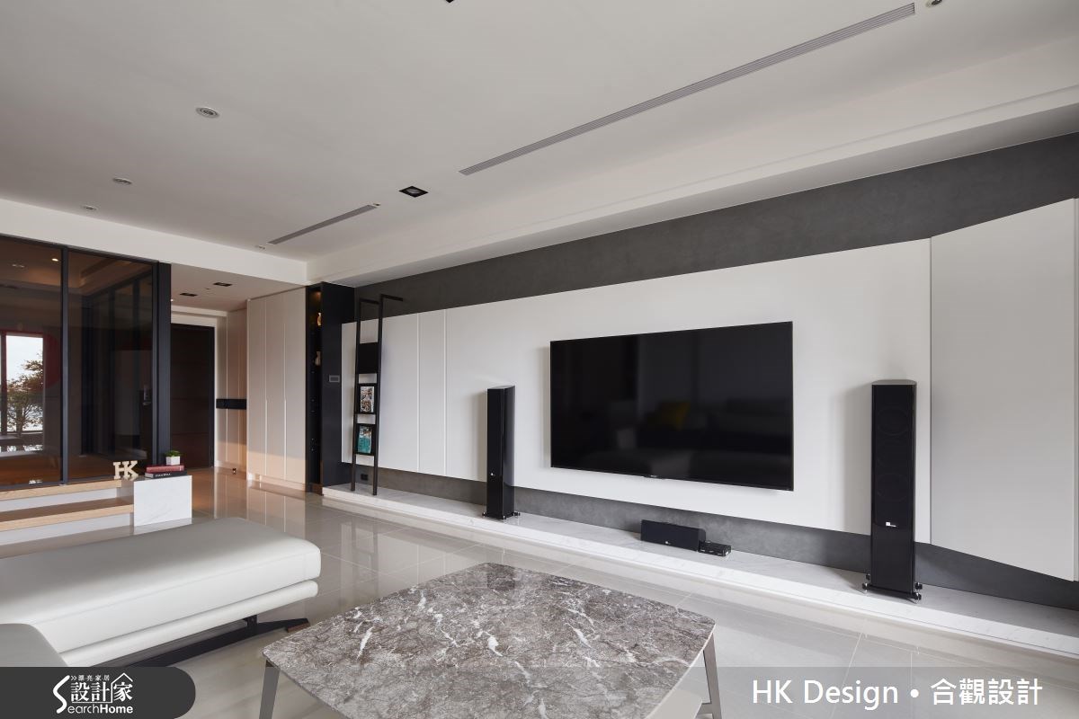 45坪新成屋(5年以下)＿簡約風客廳案例圖片＿合觀室內裝修工程股份有限公司＿合觀_06之7