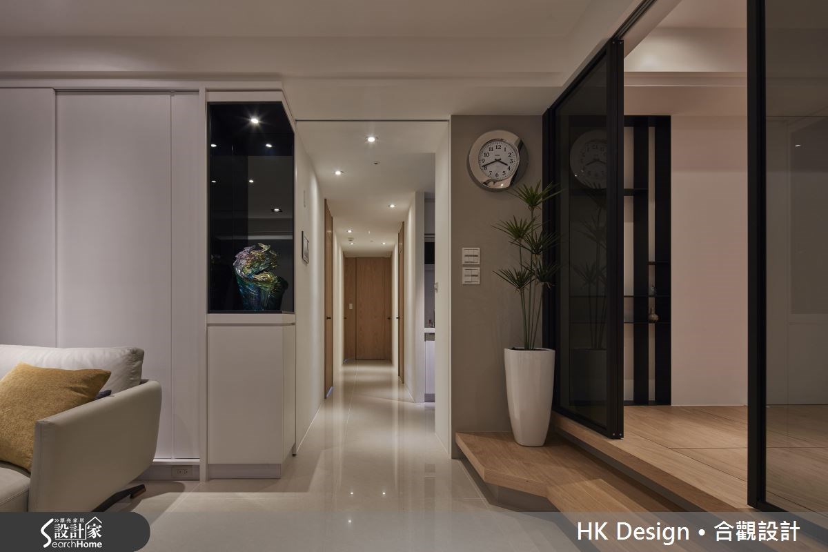45坪新成屋(5年以下)＿簡約風走廊案例圖片＿合觀室內裝修工程股份有限公司＿合觀_06之14