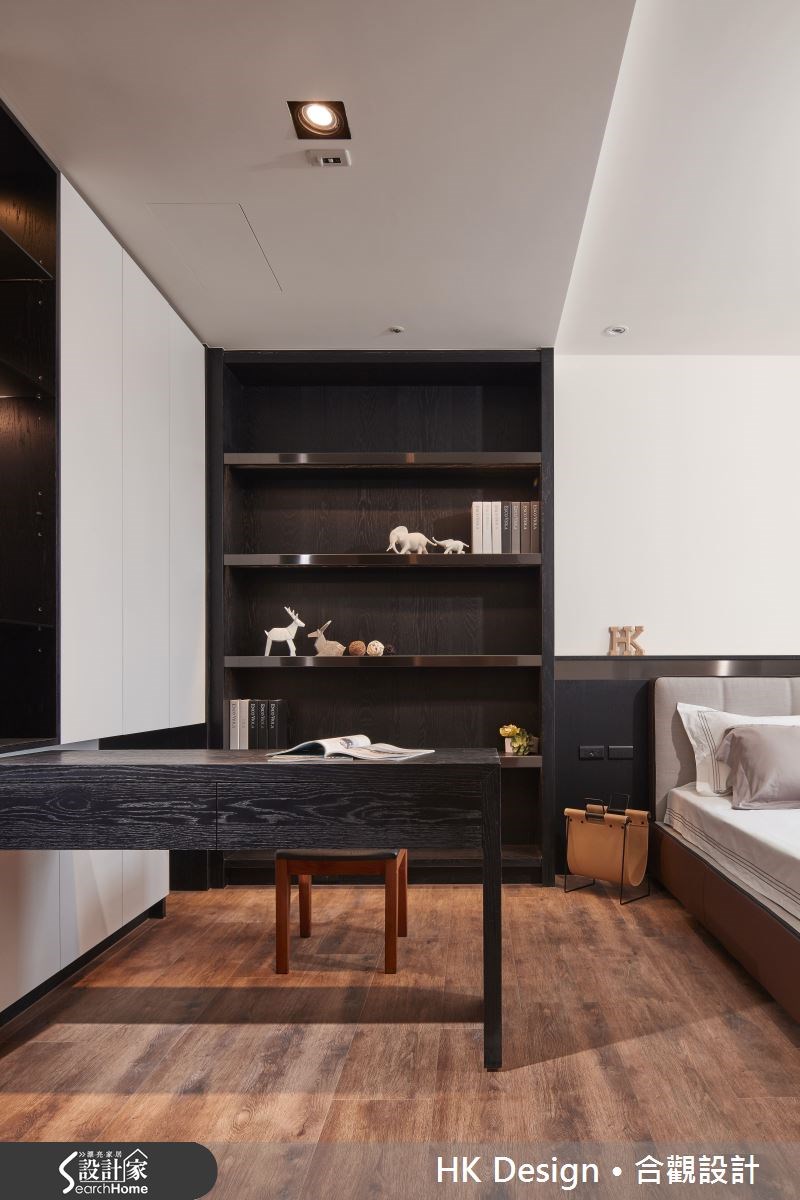45坪新成屋(5年以下)＿簡約風臥室案例圖片＿合觀室內裝修工程股份有限公司＿合觀_06之16