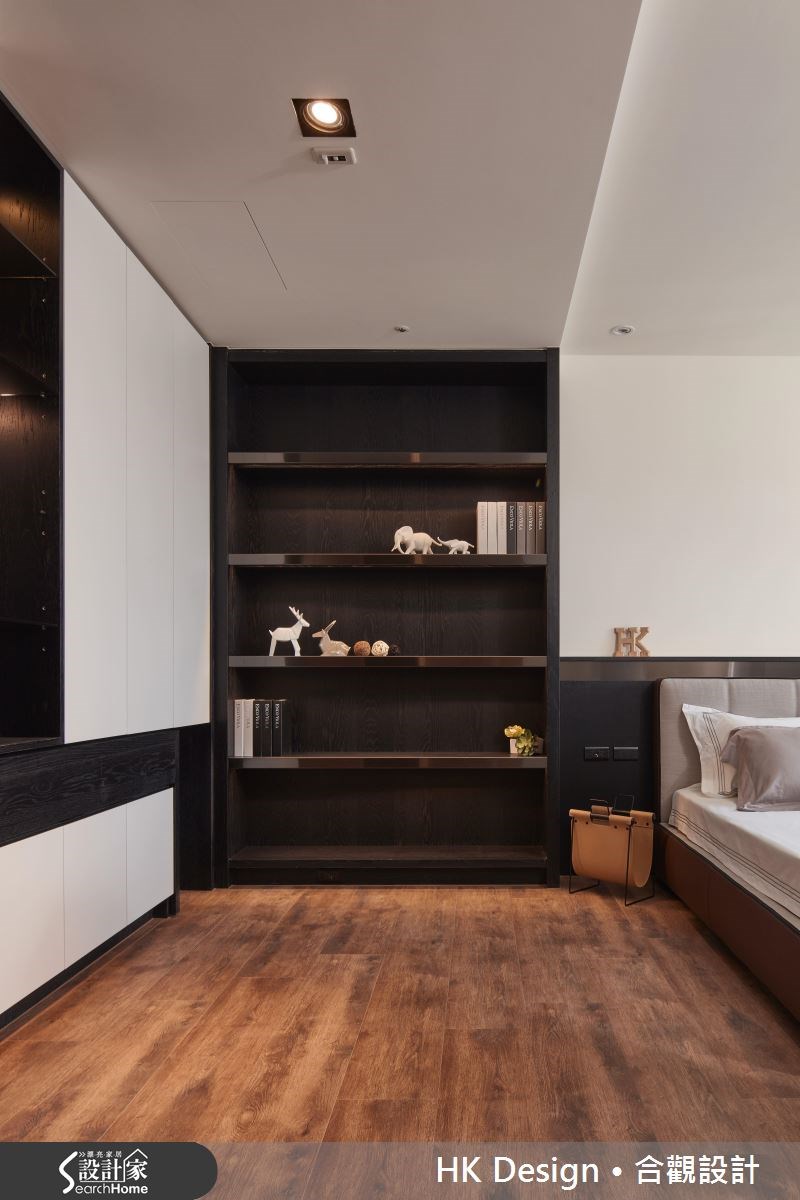 45坪新成屋(5年以下)＿簡約風臥室案例圖片＿合觀室內裝修工程股份有限公司＿合觀_06之17