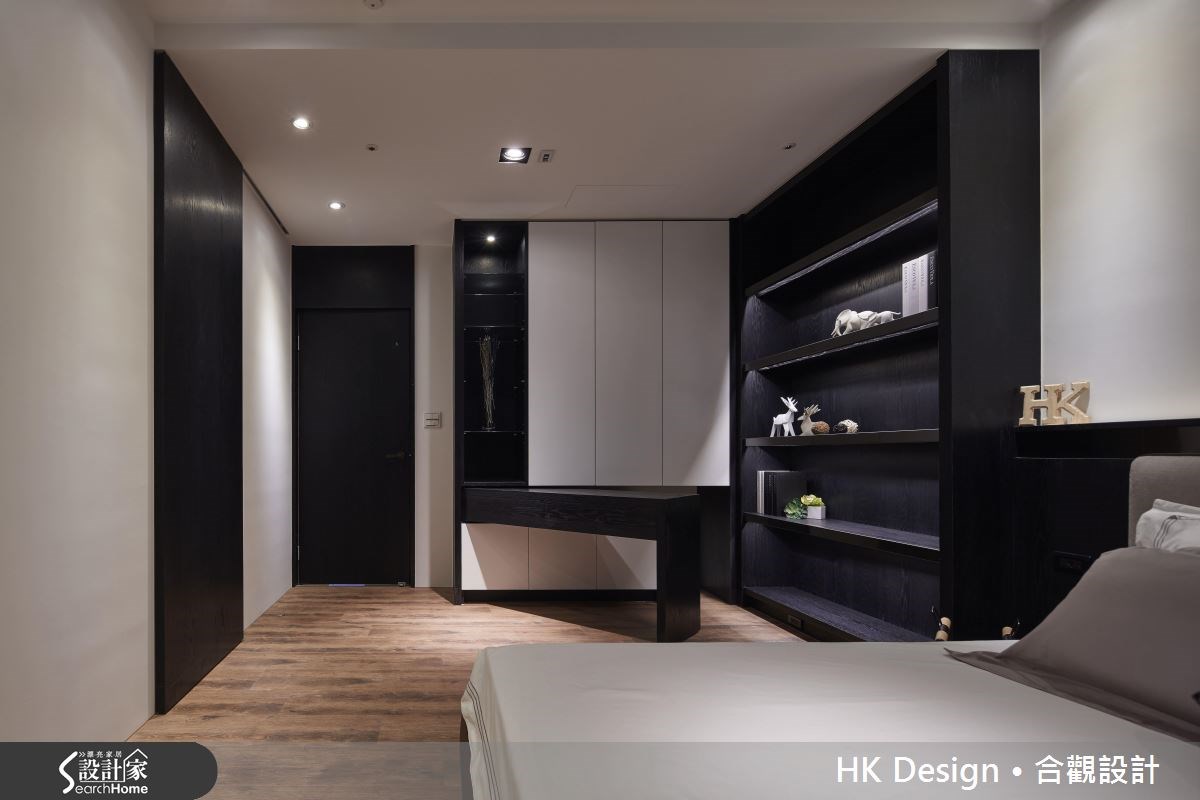 45坪新成屋(5年以下)＿簡約風臥室案例圖片＿合觀室內裝修工程股份有限公司＿合觀_06之19