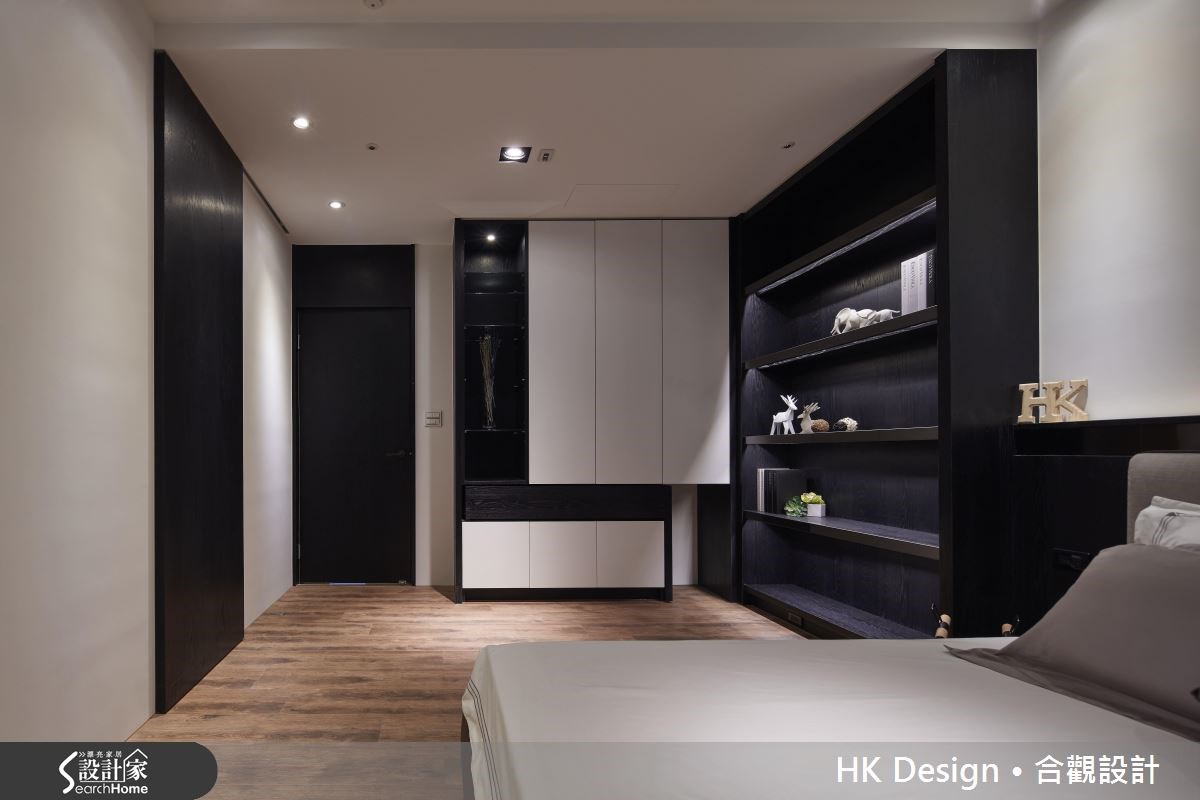 45坪新成屋(5年以下)＿簡約風臥室案例圖片＿合觀室內裝修工程股份有限公司＿合觀_06之18