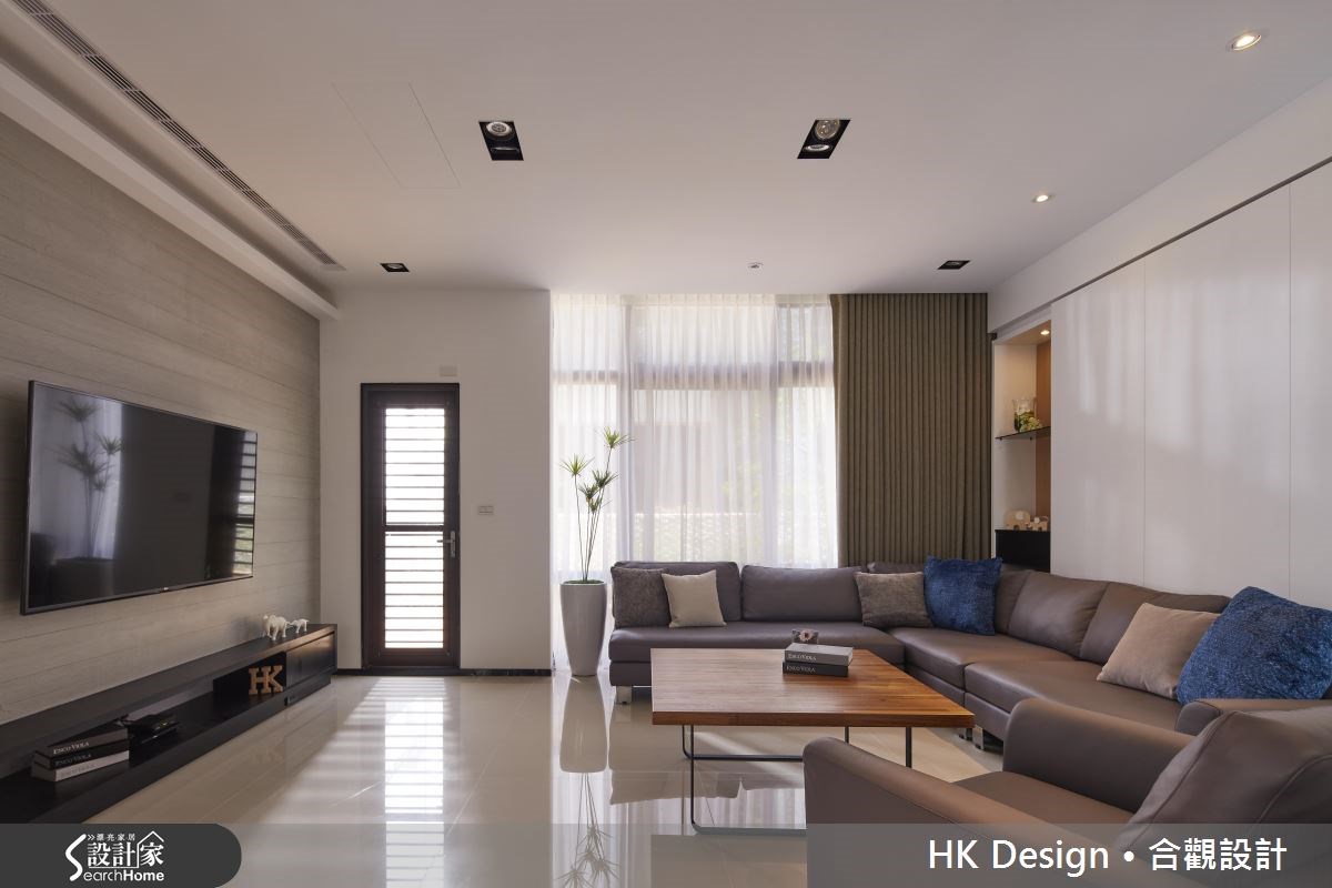100坪新成屋(5年以下)＿現代風客廳案例圖片＿合觀室內裝修工程股份有限公司＿合觀_07之1
