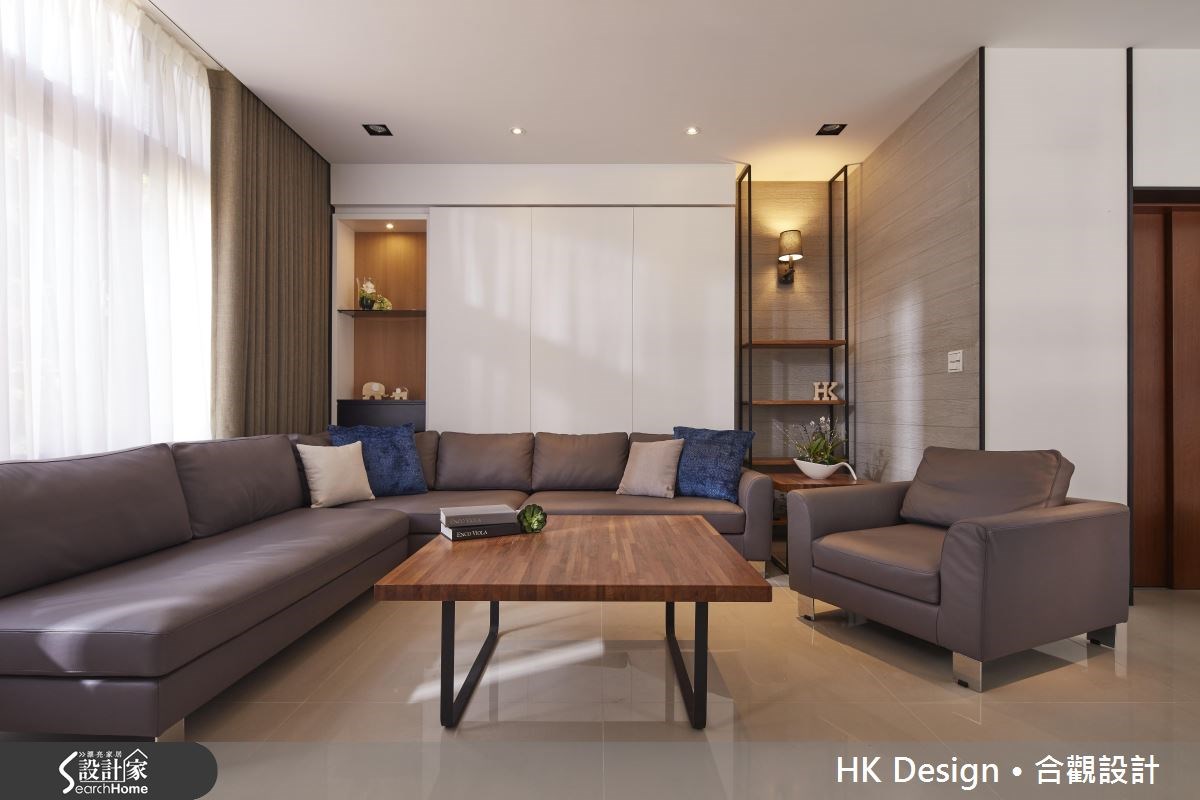100坪新成屋(5年以下)＿現代風客廳案例圖片＿合觀室內裝修工程股份有限公司＿合觀_07之2