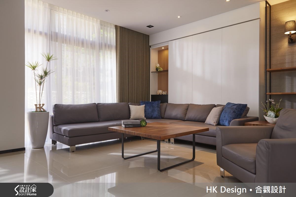 100坪新成屋(5年以下)＿現代風客廳案例圖片＿合觀室內裝修工程股份有限公司＿合觀_07之3