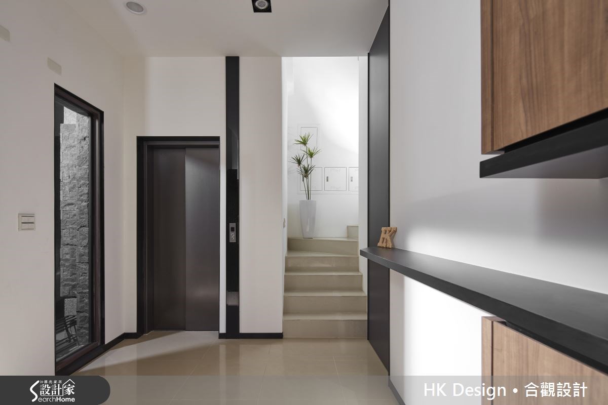 100坪新成屋(5年以下)＿現代風樓梯案例圖片＿合觀室內裝修工程股份有限公司＿合觀_07之33
