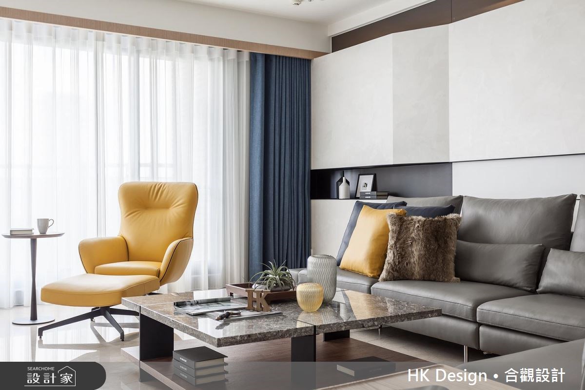 60坪新成屋(5年以下)＿現代風客廳案例圖片＿合觀室內裝修工程股份有限公司＿合觀_09之4