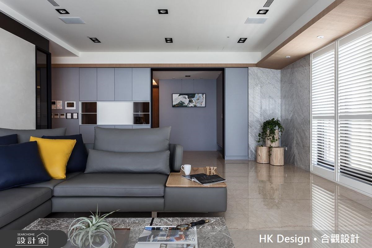 60坪新成屋(5年以下)＿現代風客廳案例圖片＿合觀室內裝修工程股份有限公司＿合觀_09之7