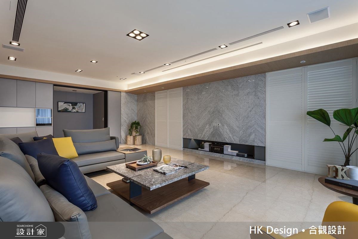 60坪新成屋(5年以下)＿現代風客廳案例圖片＿合觀室內裝修工程股份有限公司＿合觀_09之9