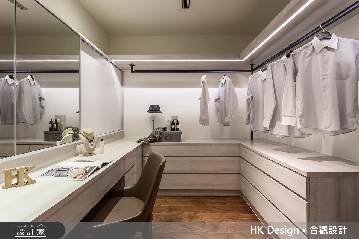 60坪新成屋(5年以下)＿現代風更衣間案例圖片＿合觀室內裝修工程股份有限公司＿合觀_09之32
