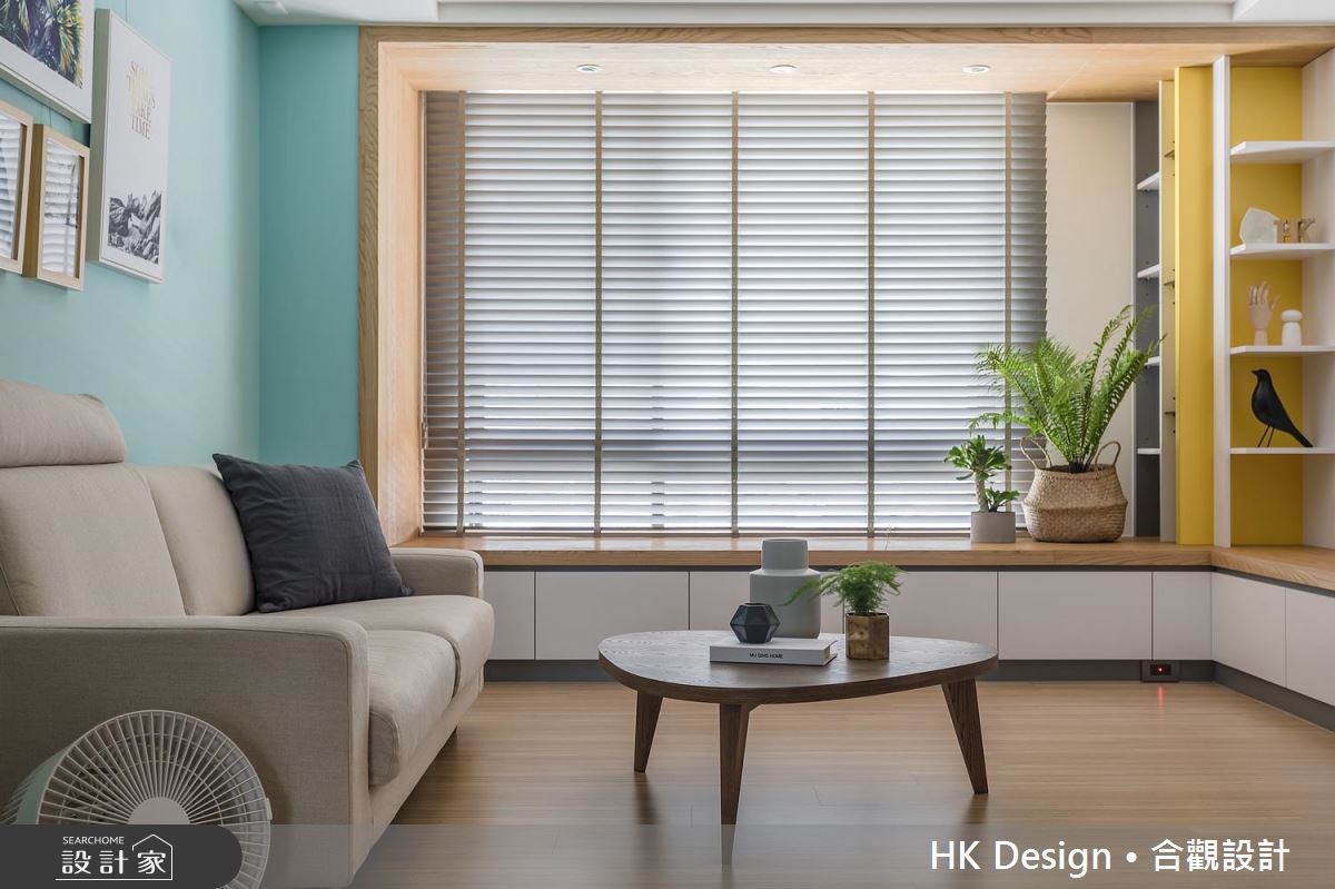 26坪中古屋(5~15年)＿簡約風客廳案例圖片＿合觀室內裝修工程股份有限公司＿合觀_11之3