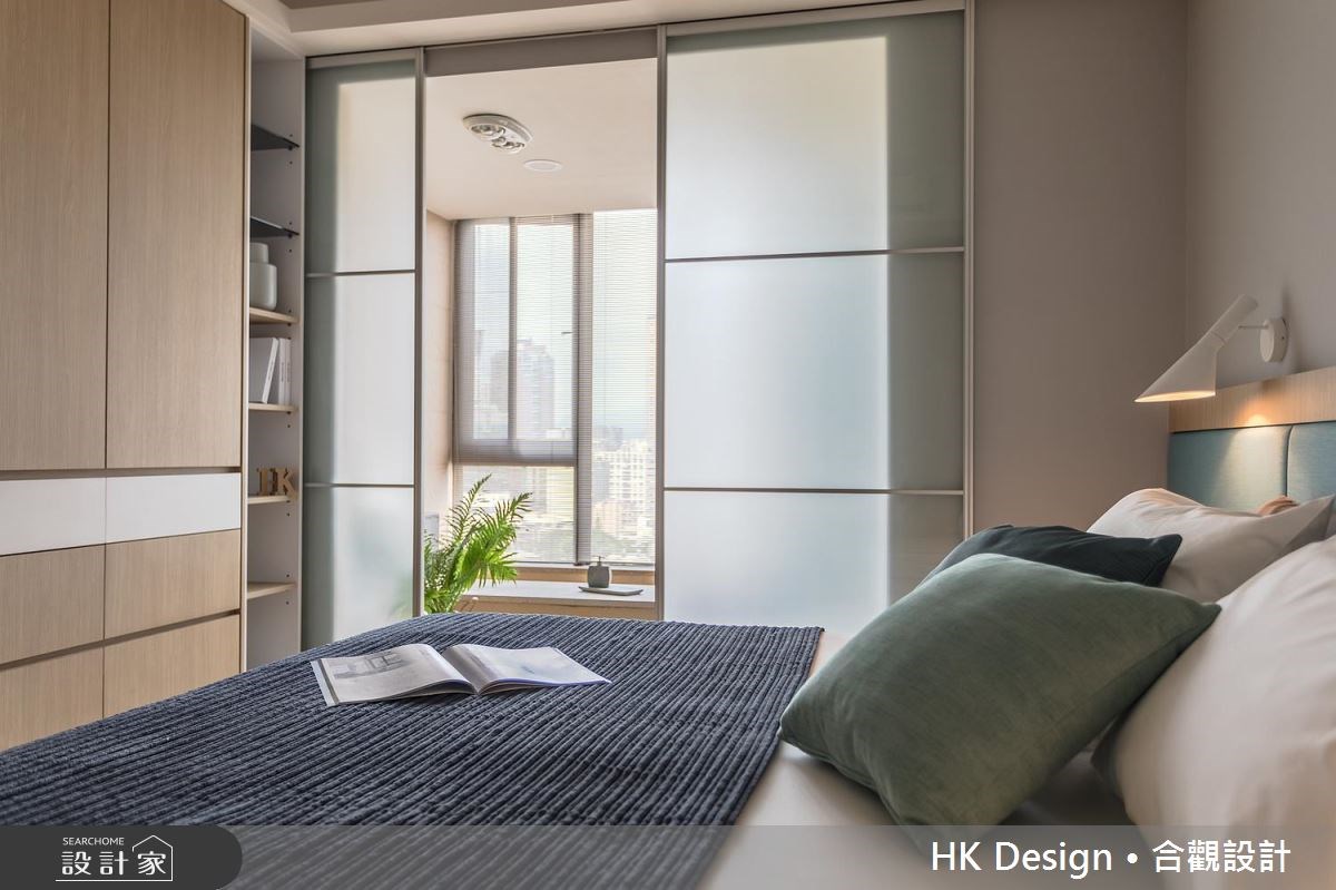 26坪中古屋(5~15年)＿簡約風臥室案例圖片＿合觀室內裝修工程股份有限公司＿合觀_11之9