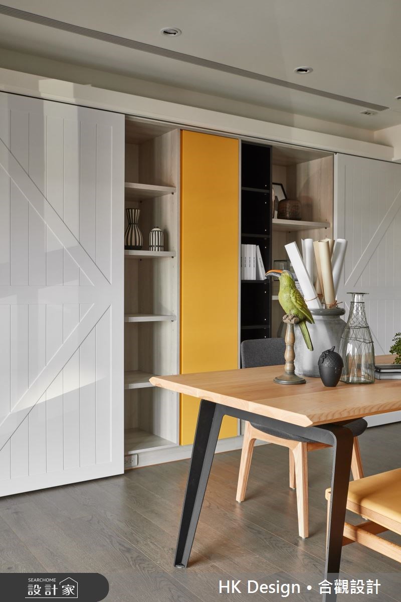 100坪新成屋(5年以下)＿混搭風書房工作區案例圖片＿合觀室內裝修工程股份有限公司＿合觀_12之15