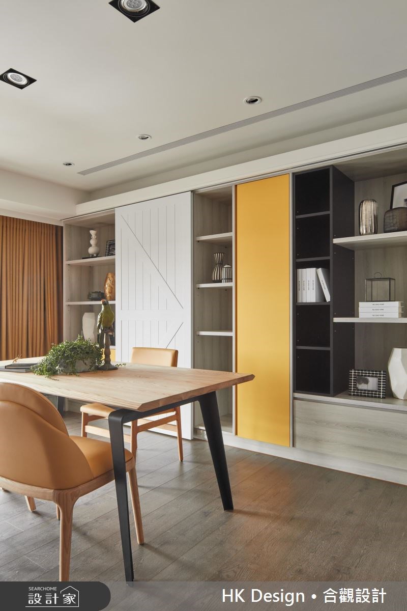 100坪新成屋(5年以下)＿混搭風書房工作區案例圖片＿合觀室內裝修工程股份有限公司＿合觀_12之18