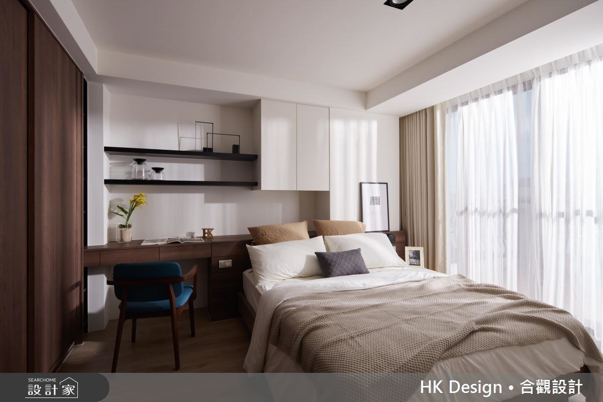 100坪新成屋(5年以下)＿混搭風臥室案例圖片＿合觀室內裝修工程股份有限公司＿合觀_12之37