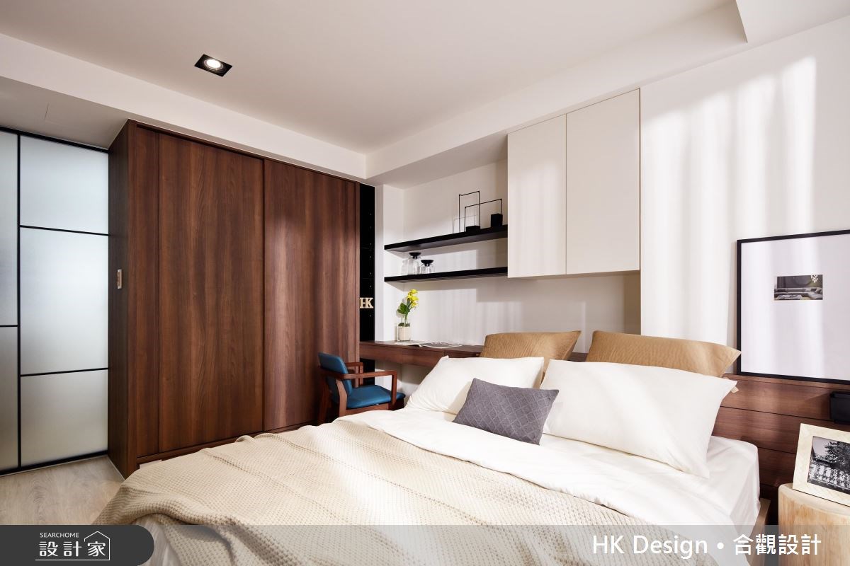 100坪新成屋(5年以下)＿混搭風臥室案例圖片＿合觀室內裝修工程股份有限公司＿合觀_12之39