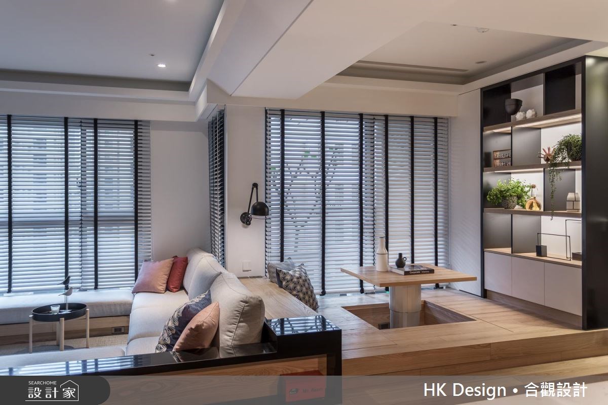 35坪新成屋(5年以下)＿休閒風客廳和室案例圖片＿合觀室內裝修工程股份有限公司＿合觀_13之8