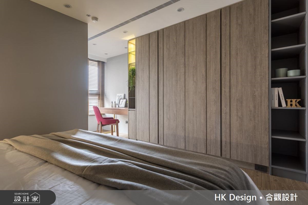 30坪新成屋(5年以下)＿現代風臥室案例圖片＿合觀室內裝修工程股份有限公司＿合觀_14之11