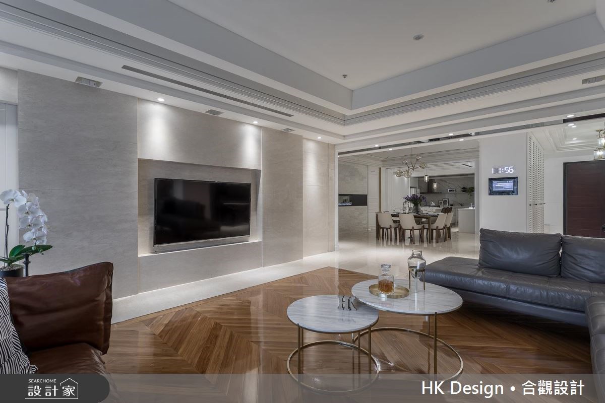 80坪新成屋(5年以下)＿美式風客廳案例圖片＿合觀室內裝修工程股份有限公司＿合觀_16之6