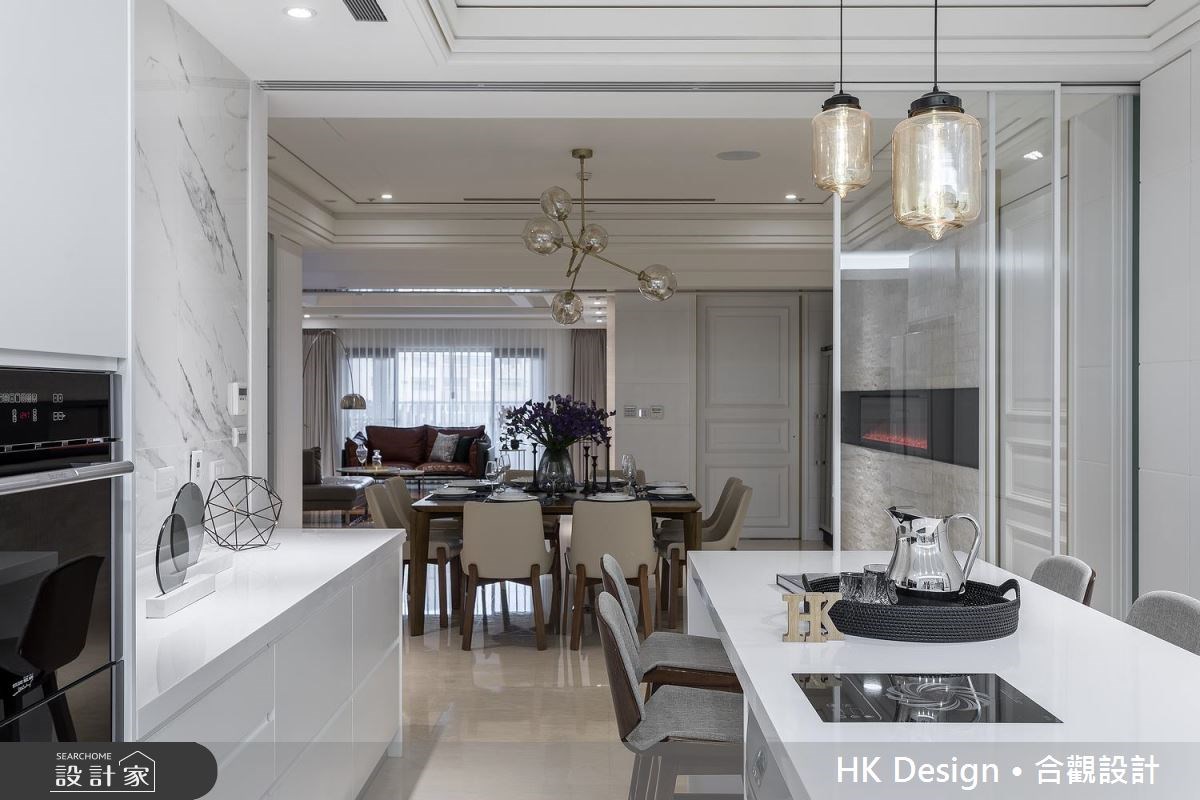 80坪新成屋(5年以下)＿美式風廚房案例圖片＿合觀室內裝修工程股份有限公司＿合觀_16之13