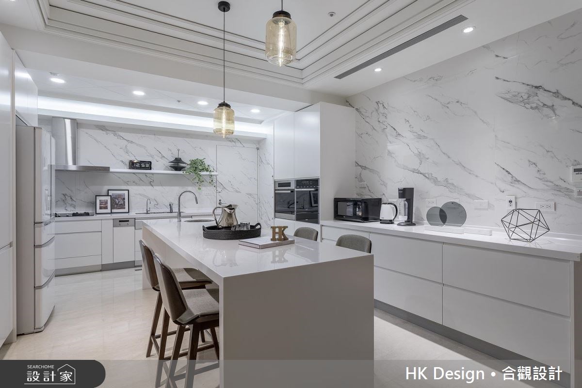 80坪新成屋(5年以下)＿美式風廚房案例圖片＿合觀室內裝修工程股份有限公司＿合觀_16之14