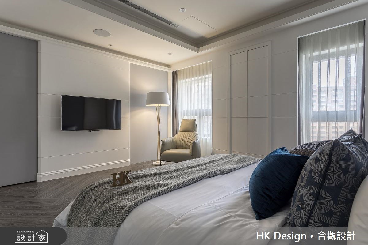 80坪新成屋(5年以下)＿美式風臥室案例圖片＿合觀室內裝修工程股份有限公司＿合觀_16之17