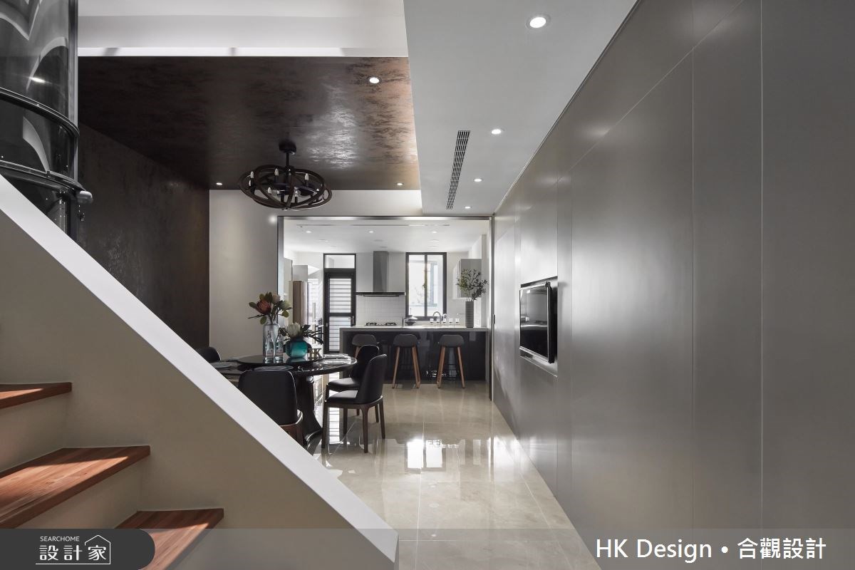 80坪中古屋(5~15年)＿現代風餐廳案例圖片＿合觀室內裝修工程股份有限公司＿合觀_17之5