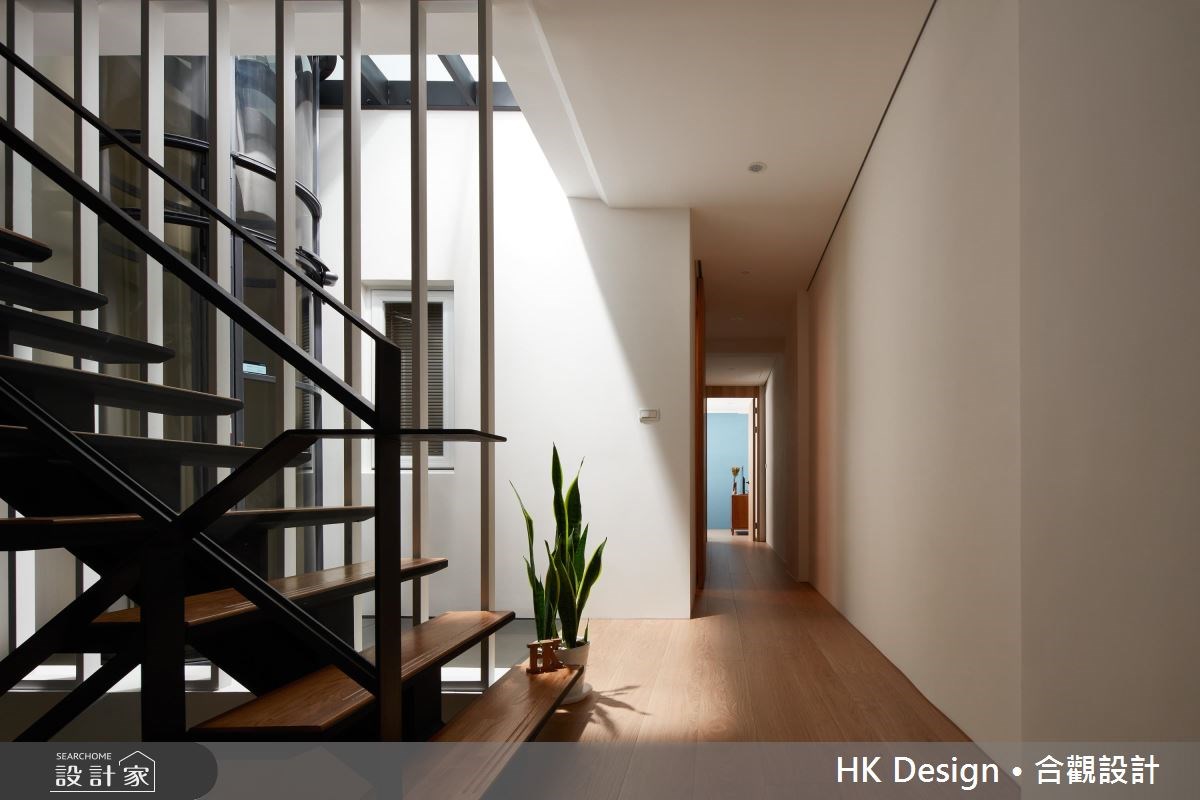 80坪中古屋(5~15年)＿現代風樓梯案例圖片＿合觀室內裝修工程股份有限公司＿合觀_17之16