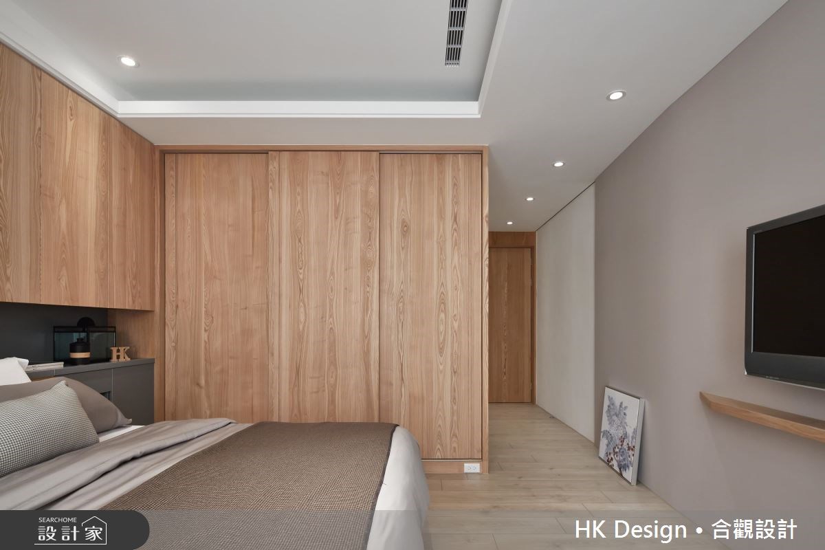 80坪中古屋(5~15年)＿現代風臥室案例圖片＿合觀室內裝修工程股份有限公司＿合觀_17之18