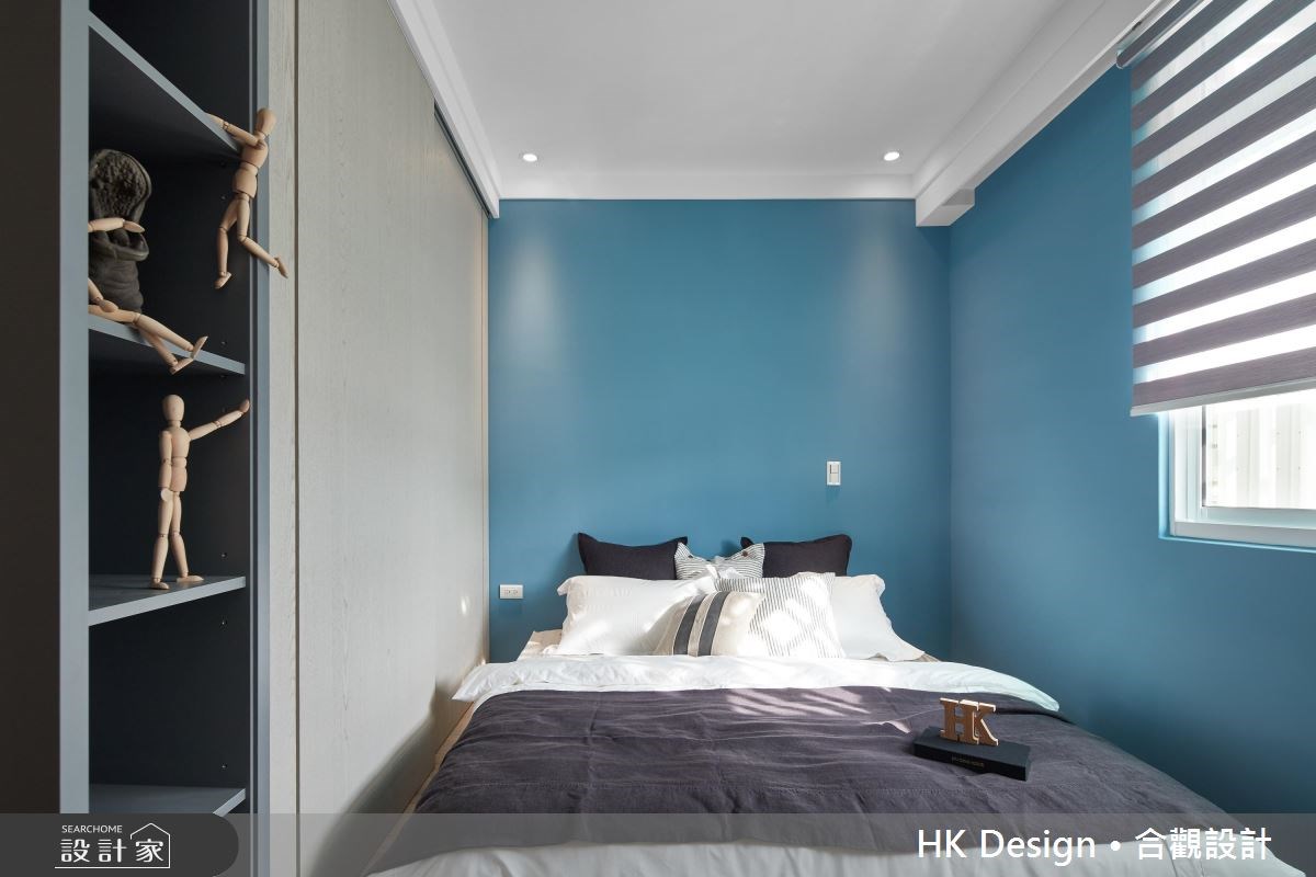 80坪中古屋(5~15年)＿現代風臥室案例圖片＿合觀室內裝修工程股份有限公司＿合觀_17之23