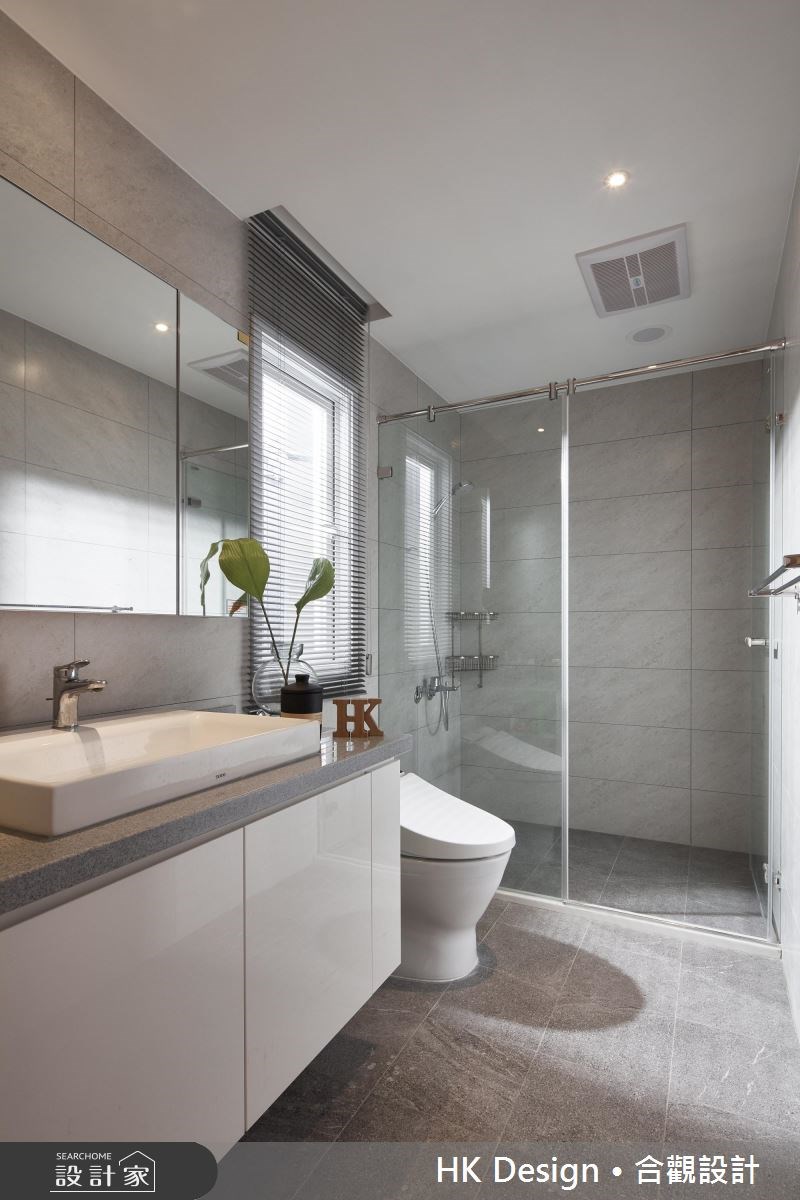 80坪中古屋(5~15年)＿現代風浴室案例圖片＿合觀室內裝修工程股份有限公司＿合觀_17之25