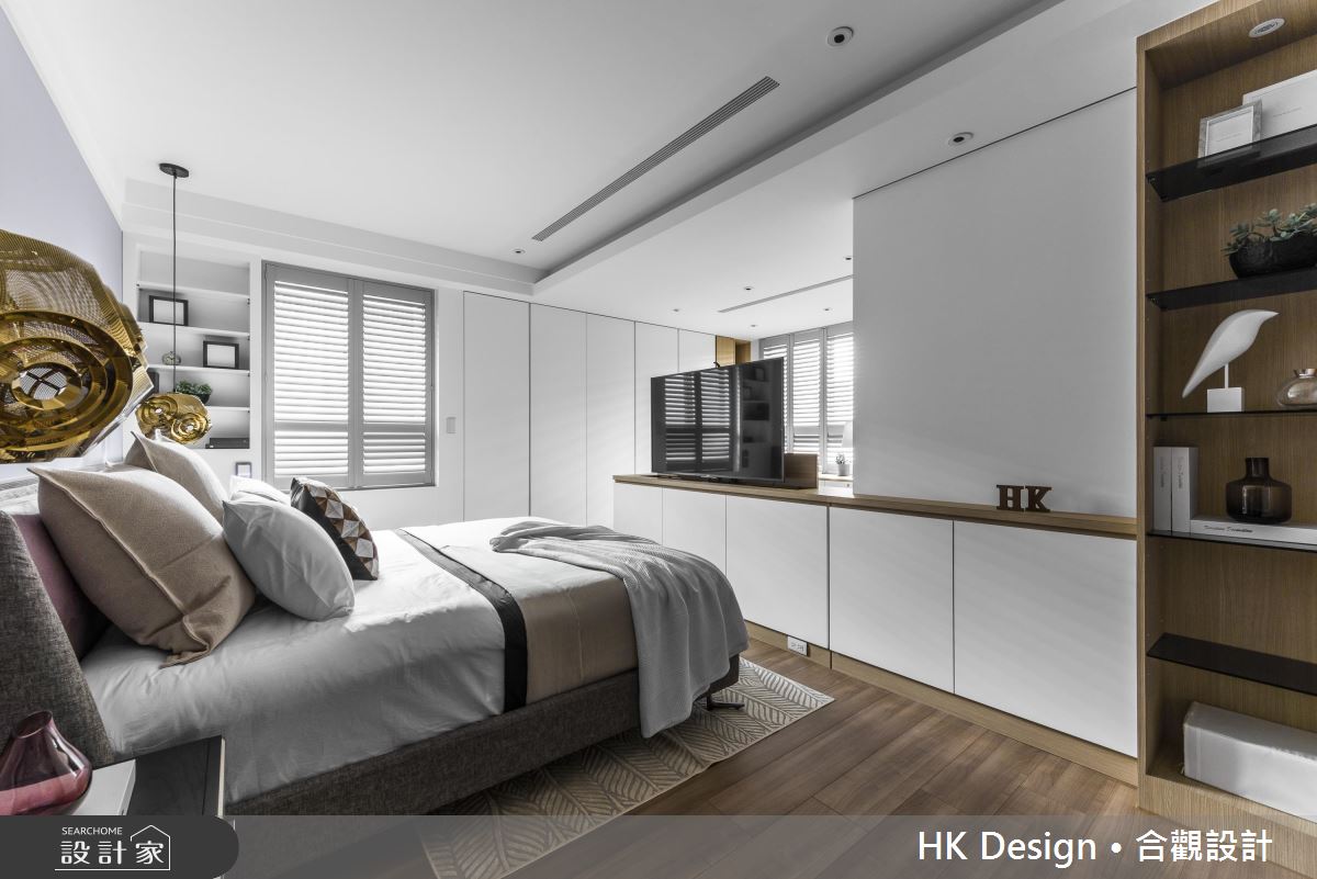65坪新成屋(5年以下)＿現代風臥室案例圖片＿合觀室內裝修工程股份有限公司＿合觀_18之18