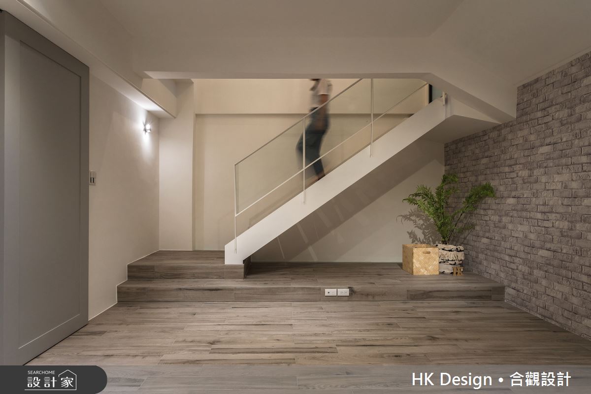 50坪老屋(31~40年)＿現代風樓梯案例圖片＿合觀室內裝修工程股份有限公司＿合觀_20之23