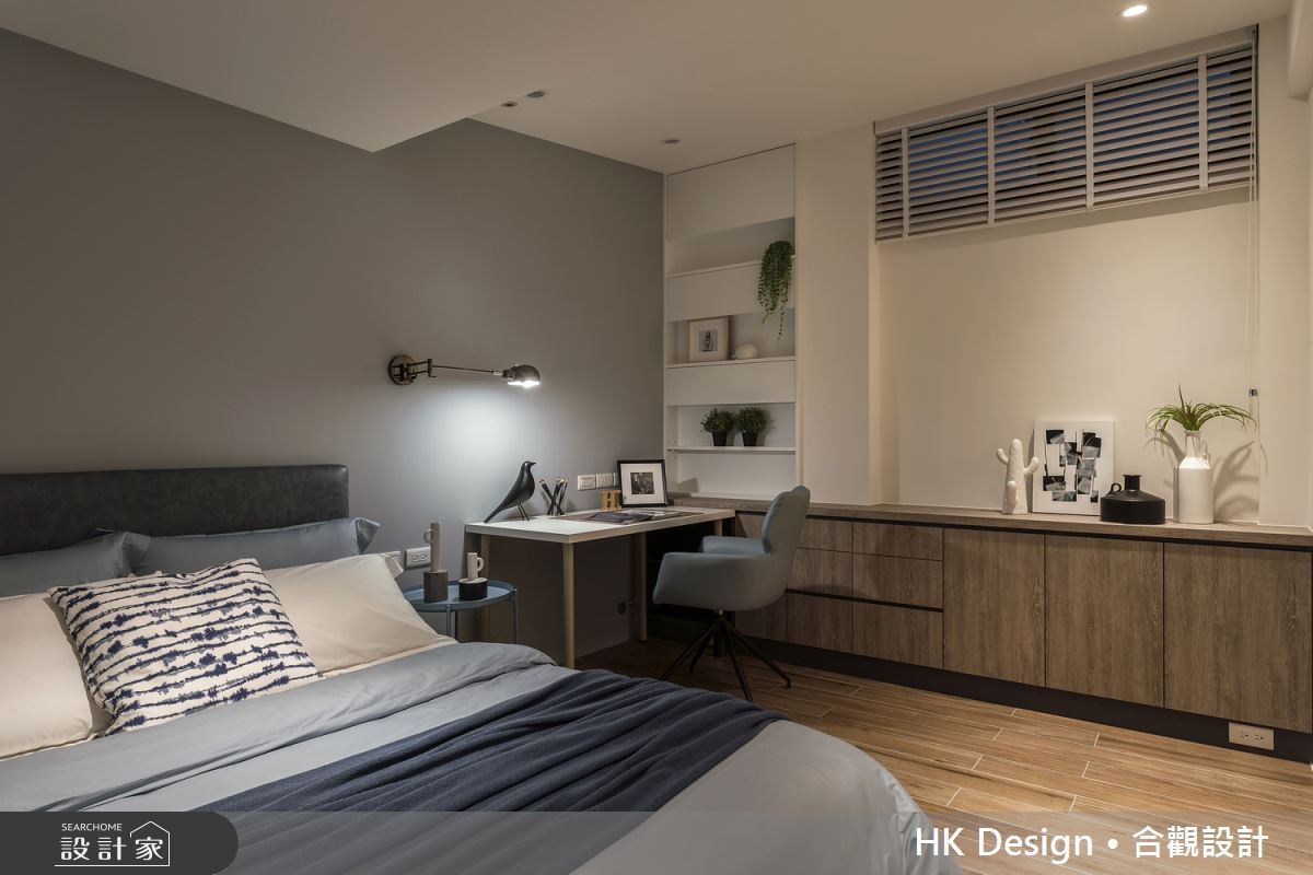 50坪老屋(31~40年)＿現代風臥室案例圖片＿合觀室內裝修工程股份有限公司＿合觀_20之25