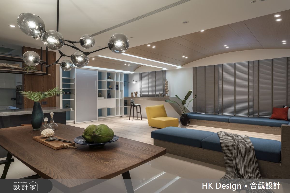 45坪新成屋(5年以下)＿混搭風客廳餐廳案例圖片＿合觀室內裝修工程股份有限公司＿合觀_21之8