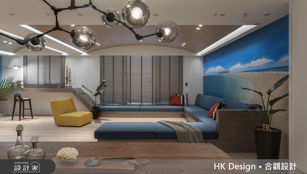 45坪新成屋(5年以下)＿混搭風客廳餐廳案例圖片＿合觀室內裝修工程股份有限公司＿合觀_21之7