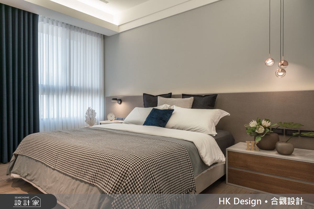 45坪新成屋(5年以下)＿混搭風臥室案例圖片＿合觀室內裝修工程股份有限公司＿合觀_21之15
