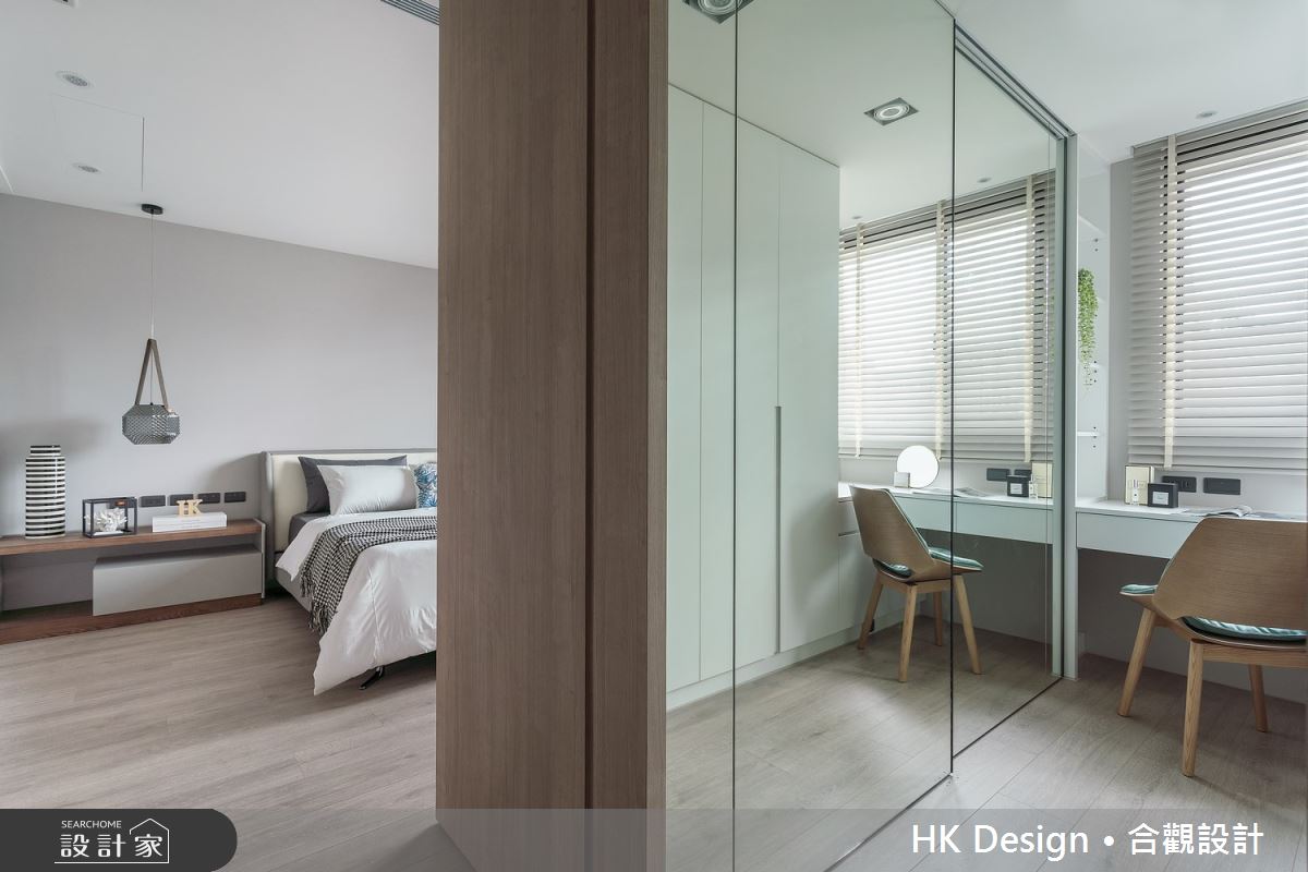 30坪新成屋(5年以下)＿混搭風臥室更衣間案例圖片＿合觀室內裝修工程股份有限公司＿合觀_22之2549
