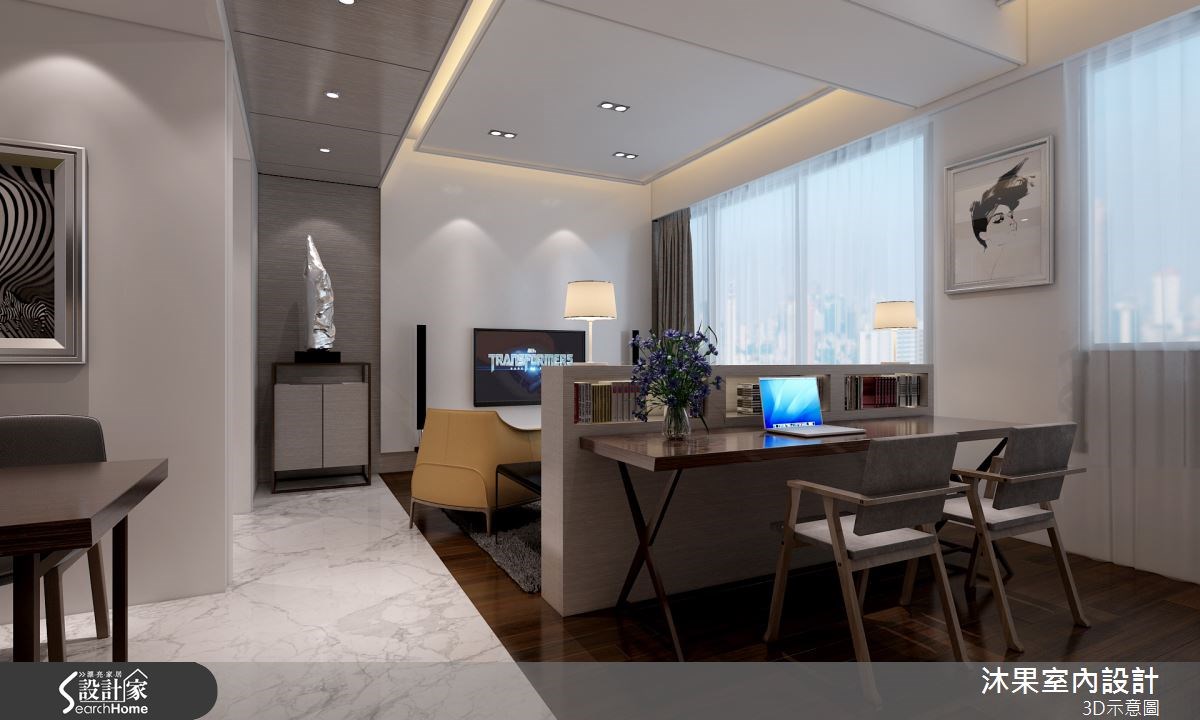 40坪新成屋(5年以下)＿現代風客廳案例圖片＿沐果室內設計有限公司＿沐果_07新北40坪現代風之2