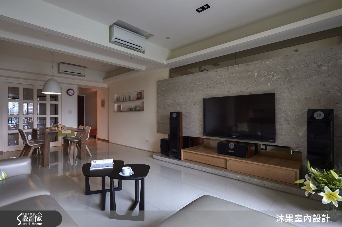 45坪新成屋(5年以下)＿現代風客廳餐廳案例圖片＿沐果室內設計有限公司＿沐果_08新北45坪現代風之2