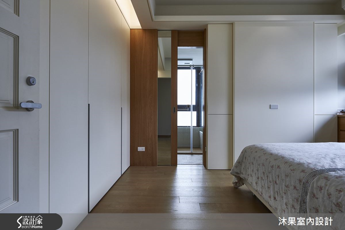 45坪新成屋(5年以下)＿現代風臥室案例圖片＿沐果室內設計有限公司＿沐果_08新北45坪現代風之12
