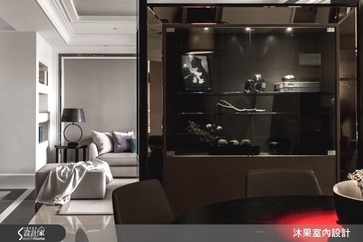 55坪新成屋(5年以下)＿奢華風客廳餐廳案例圖片＿沐果室內設計有限公司＿沐果_10桃園55坪奢華風之12